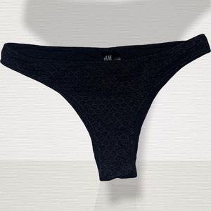 ❤️‍🔥 H&M Black Cheeky Bikini Bottom